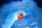 Shakespeare's Tempest Poster Graphic, an Illustration by Paper Design (Thumbnail 2 of 2)