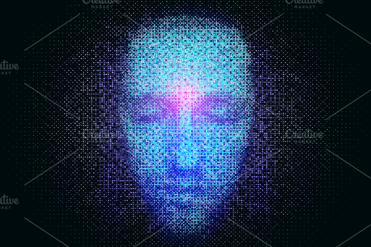 Roboface, a Technology Illustration by VectorShop (Photo 1 of 9)