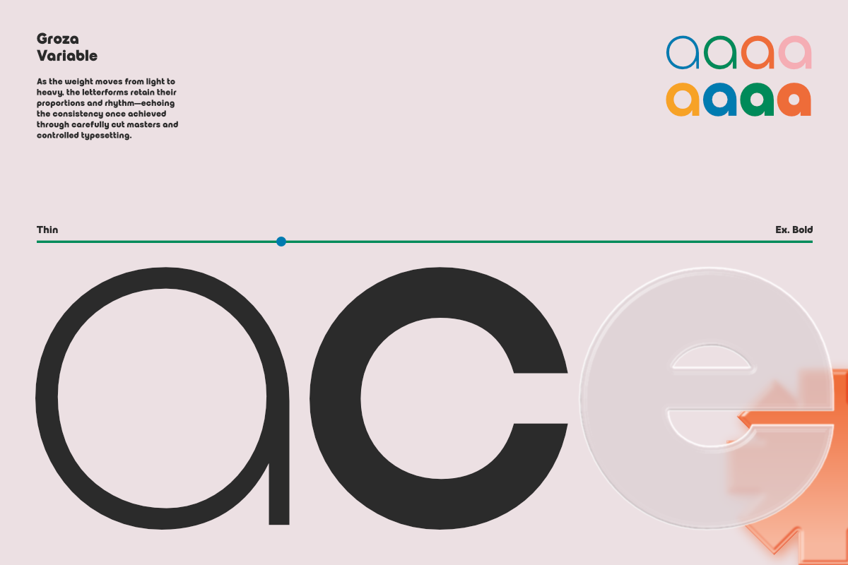 TRT Groza Strong Geometric, a Sans Serif Font by truetype (Photo 6 of 15)