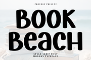 Book Beach, a Script Font by InermediaSTUDIO (Thumbnail 1 of 6)