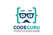 Code Guru Logo Template, a Branding & Logo Template by Zlaws (Thumbnail 2 of 6)