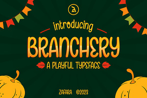 Branchery - A Playful Typeface