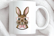 Retro Easter Bunny PNG, Happy Easter, an Illustration by DreamPrint404 (Thumbnail 4 of 6)