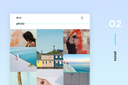 Oxo - Responsive Website Portfolio, an App Template by Ira Banana Studio (Thumbnail 5 of 12)