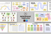 Cute Infographic Templates Set, a Presentation Template by BrandPacks (Thumbnail 1 of 6)