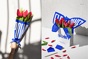 Bouquet Tissue Wrapping Paper Mockup, a Merchandise Mockup by creatsy5 (Thumbnail 15 of 22)