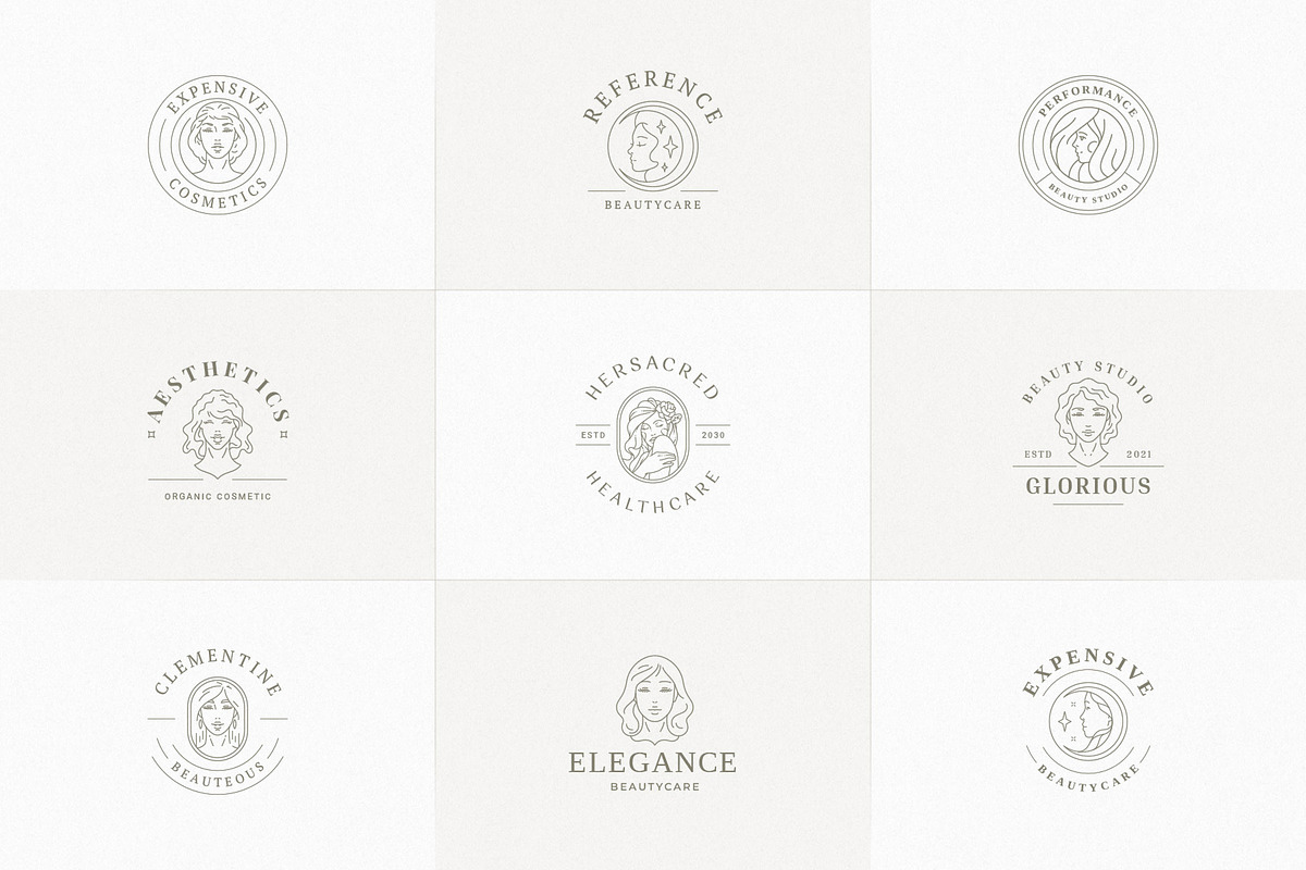 36 Elegant Logo Templates | Canva, a Branding & Logo Template by Vasya Kobelev (Photo 9 of 10)