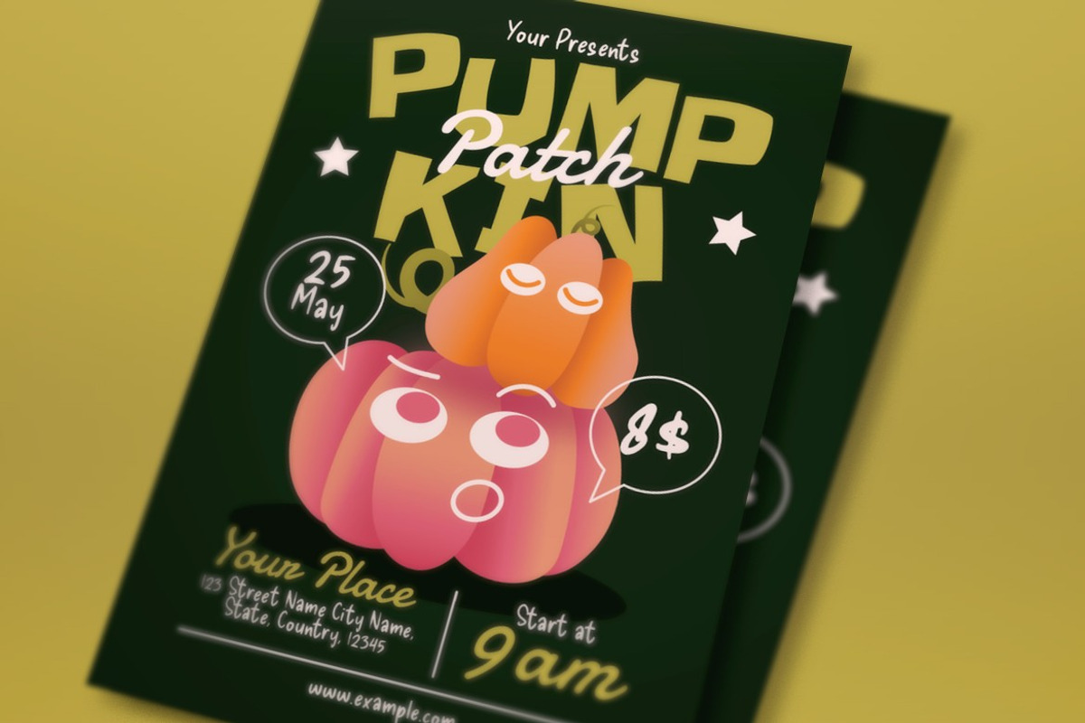 Pumpkin Patch Flyer preview 2