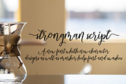 Strongman Script, a Script Font by Areatype (Thumbnail 5 of 7)