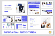 Bizzenda - Agenda Plan Google Slides, a Presentation Template by Premast (Thumbnail 1 of 4)