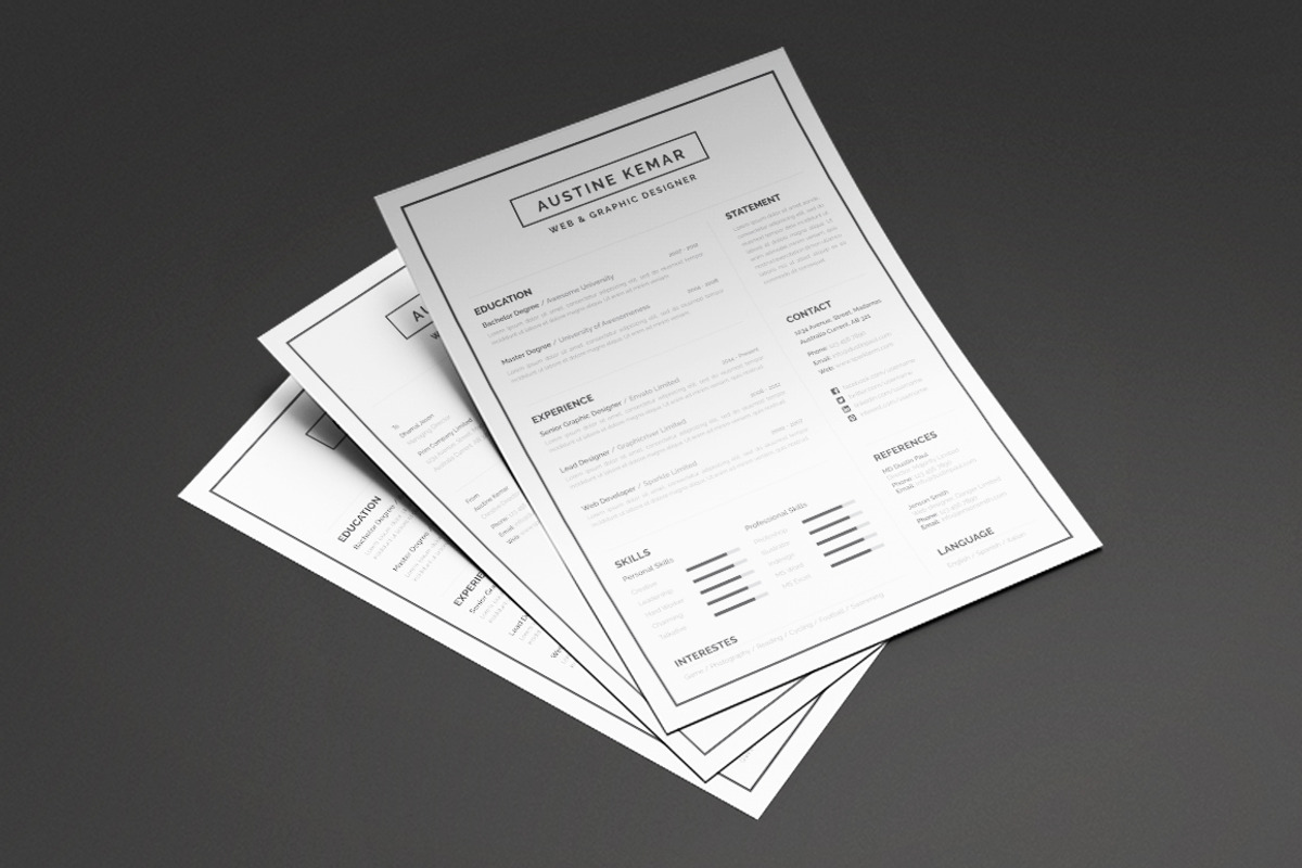Resume/CV, a Resume Template by Diverter (Photo 5 of 5)