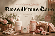 Aribelle Floral Font, a Handwritten Font by Letterhanna Studio (Thumbnail 7 of 9)