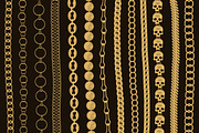 Chains & pendants Procreate brushes, a Brush Add-On by Veronika Gotovceva (Thumbnail 2 of 4)