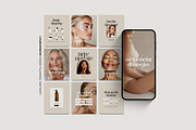 300 Skincare Instagram Templates, a Social Media Template by COCO Designs (Thumbnail 11 of 19)