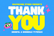 Drunfol, a Sans Serif Font by graphicook (Thumbnail 10 of 10)