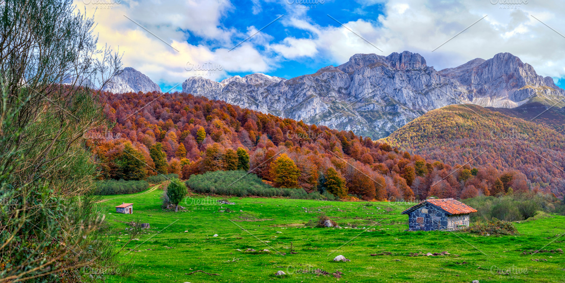 Vegabaño refuge in Picos de Europa, Leon, Spain., a Nature Photo by CreativePhotoSpain