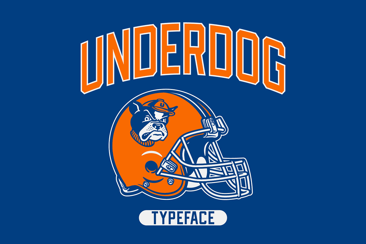 Underdog Sans Typface, a Font by MightySHORT (Photo 7 of 7)