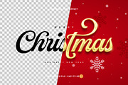 Merry Christmas Gold Text Effect, a Layer Style Add-On by zdson (Thumbnail 2 of 2)