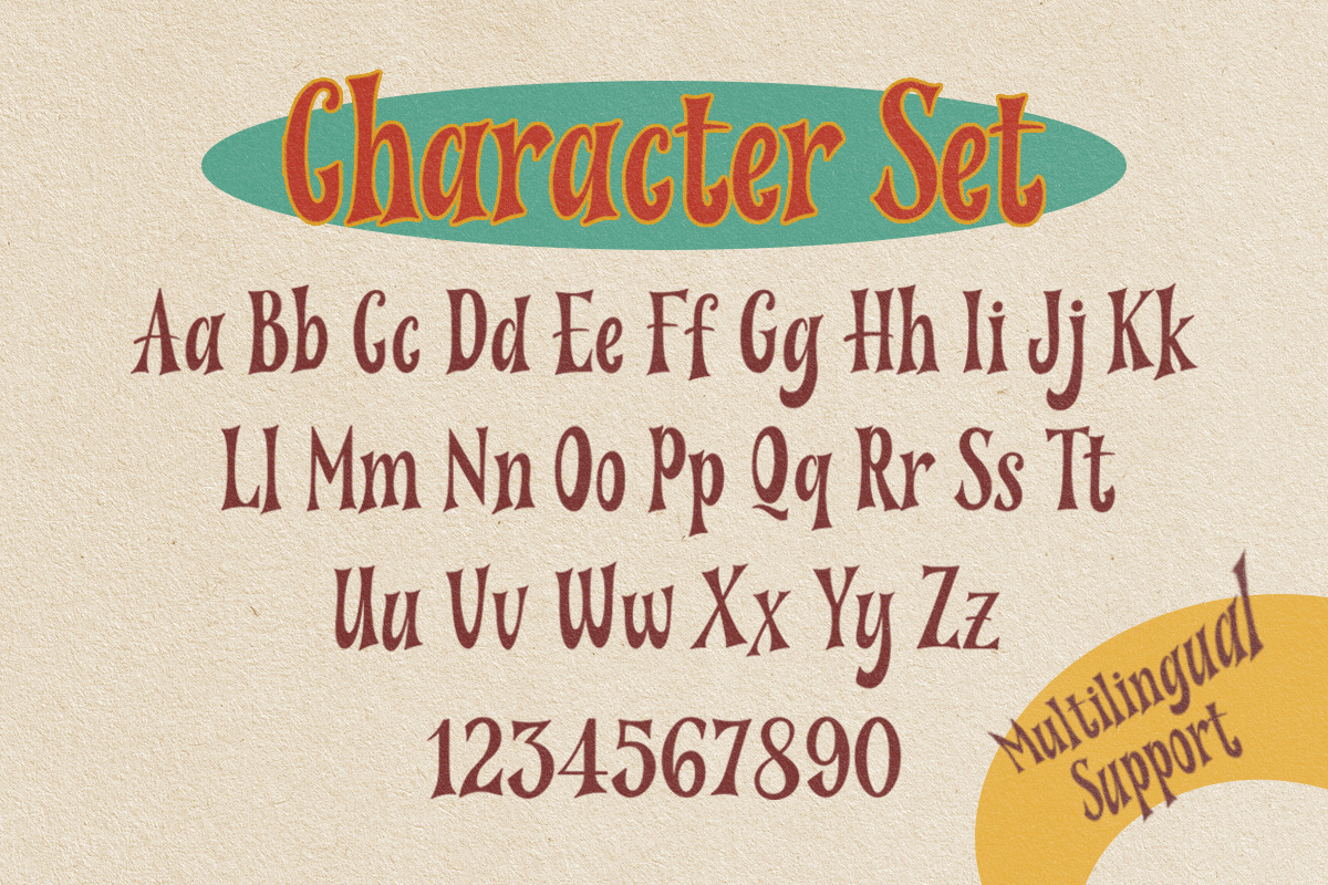 Wimp Stars - Display Typeface, a Font by Letterhend Studio (Photo 5 of 9)