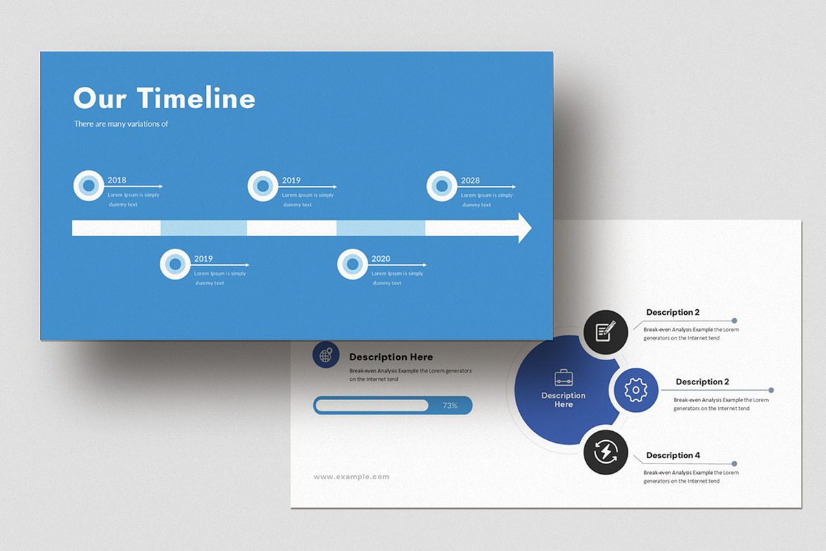 Pitch-Deck Presentation Template, a Design Template by Dream-Lab (Photo 7 of 9)