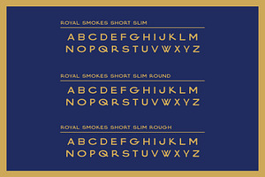 Royal Smokes Font Family