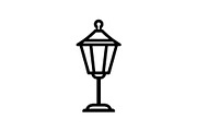 Vintage Street Lantern Silhouette Bu, an Illustration by hafijul (Thumbnail 48 of 51)