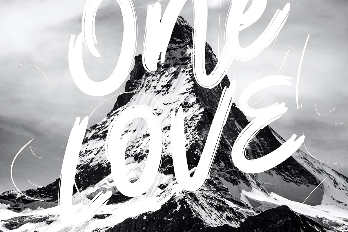 Lonely Angels Brush Font, a Script Font by chekart (Photo 4 of 9)