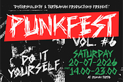 Brontak - A Raw Punk Typeface, a Handwritten Font by Yktypstd (Thumbnail 2 of 8)