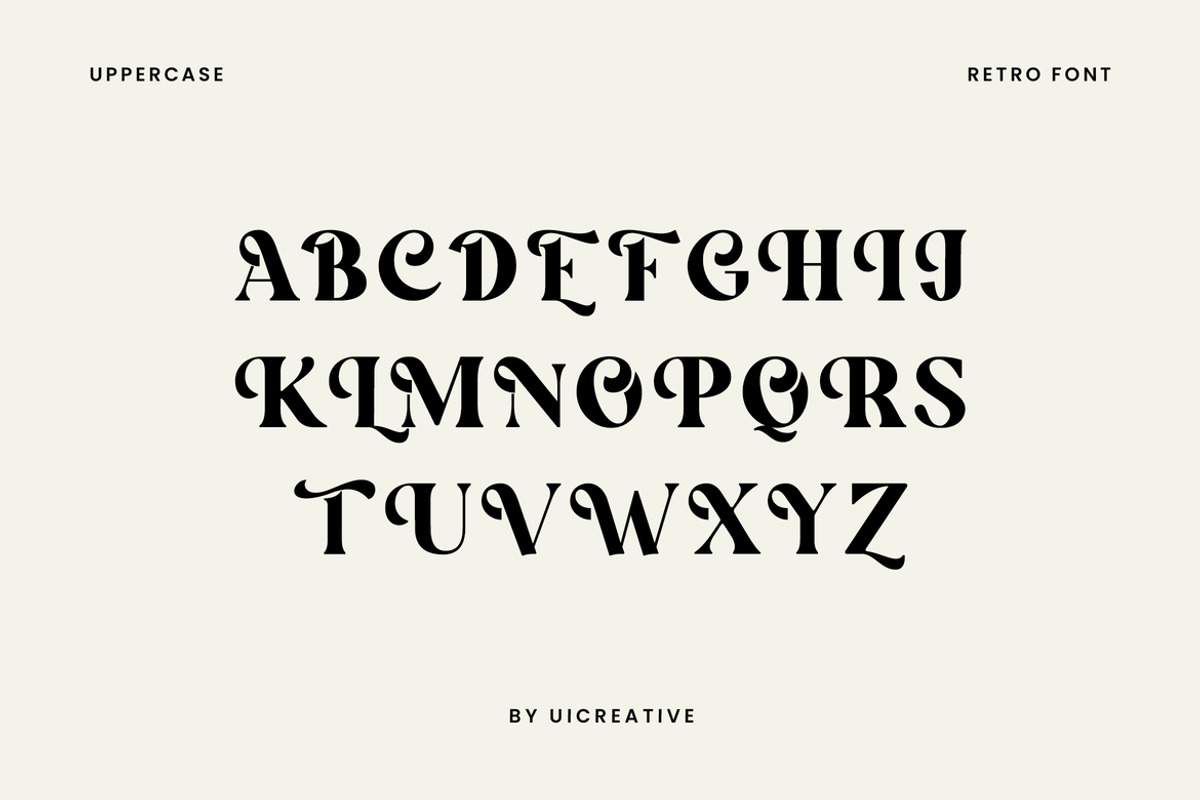 Minggola Modern Retro Serif Font, a Serif Font by UICreative (Photo 11 of 13)