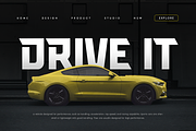 Dragger - Sport Racing Car Font, a Sans Serif Font by Hamz Studio (Thumbnail 7 of 8)