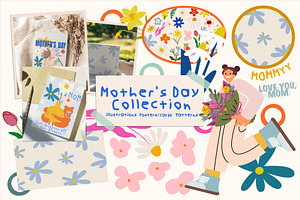 Mother's Day Collection, a Seasonal Illustration by Luamor