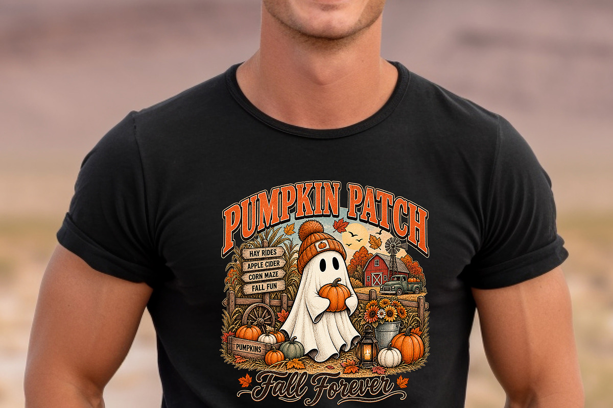 Pumpkin Patch Fall Forever Cute png, an Object Graphic by Star Graphic Design (Photo 4 of 9)