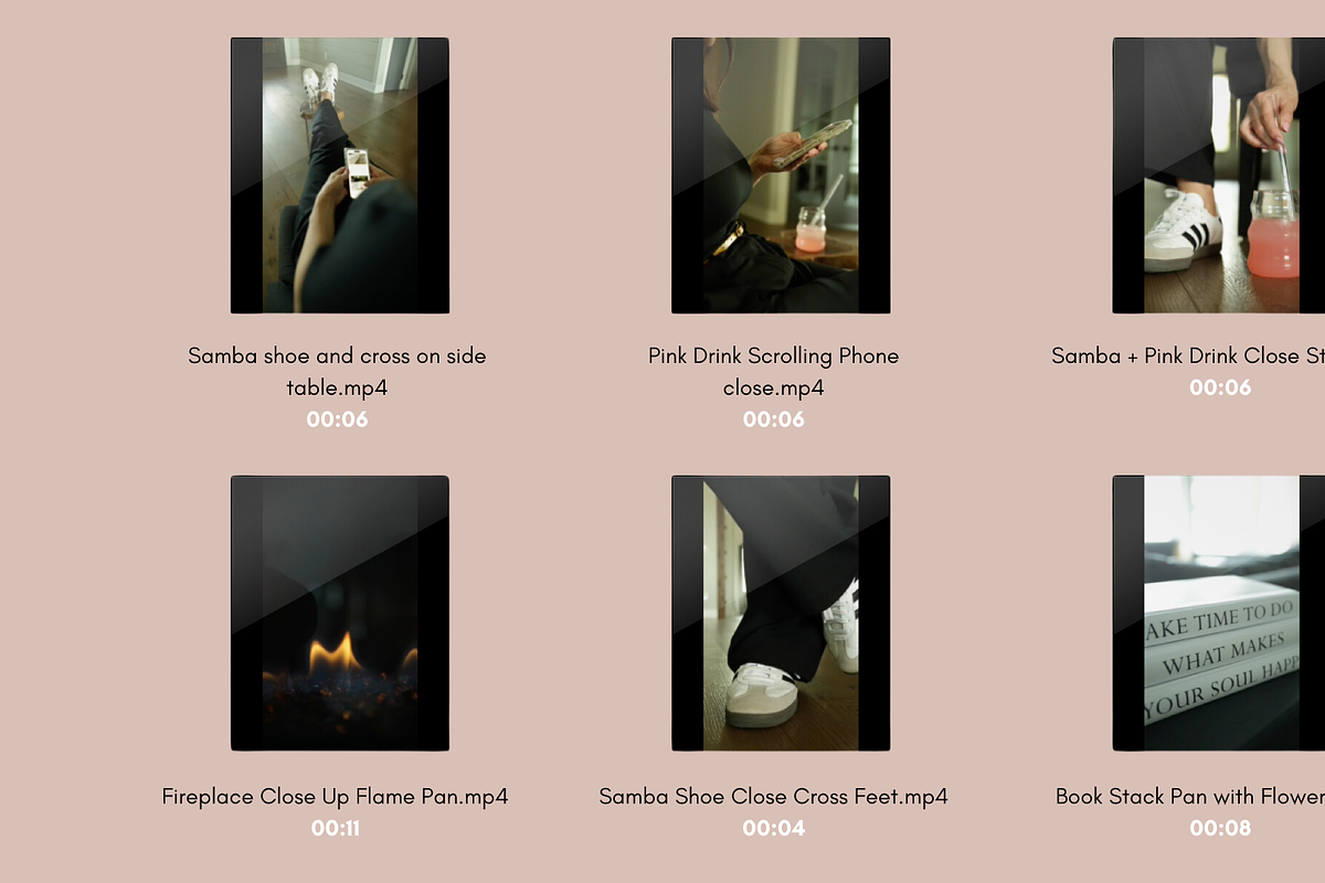 Black Aesthetic 1: 10 Video Clips, a Social Media Template by sociallyswanky (Photo 4 of 5)