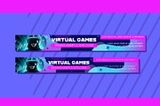 Web Banner Gaming Page, a Templates & Theme by studiogstock (Thumbnail 3 of 5)