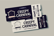 Tijkan – Creepy Carnival Display, a Serif Font by Tiptop Graphic (Thumbnail 7 of 8)