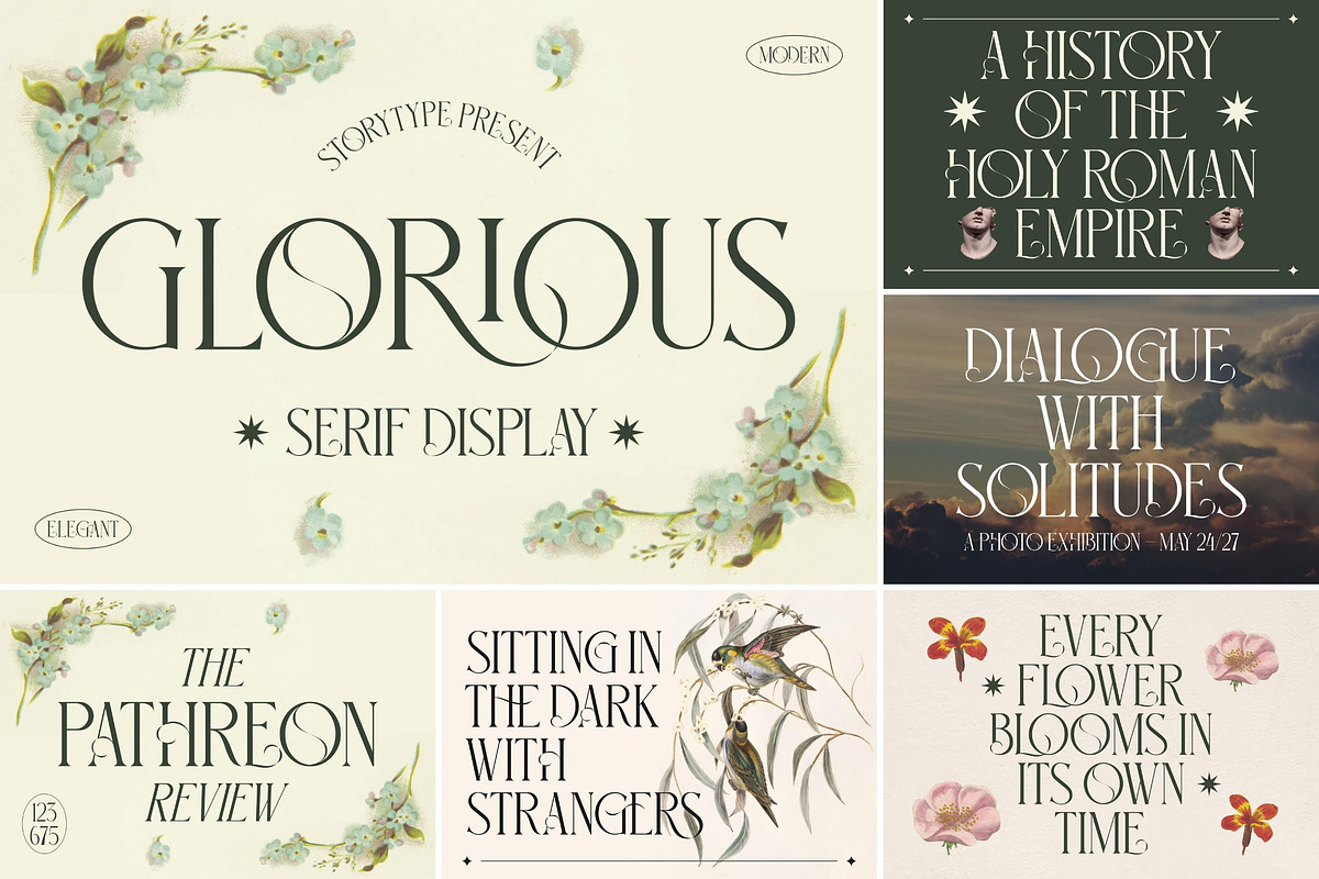 SALE! Modern & Classy Serif Font, a Serif Font by Storytype Studio (Photo 38 of 42)