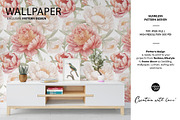 Elegant Peonies Print Pattern Design, a Pattern Graphic by VOVU Studio (Thumbnail 4 of 9)