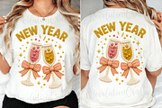 Yarn Crochet Coquette New Year PNG, an Illustration by OK Design (Thumbnail 3 of 4)
