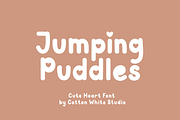 Jumping Puddles, a Handwritten Font by Sofia Skoog (Thumbnail 1 of 11)