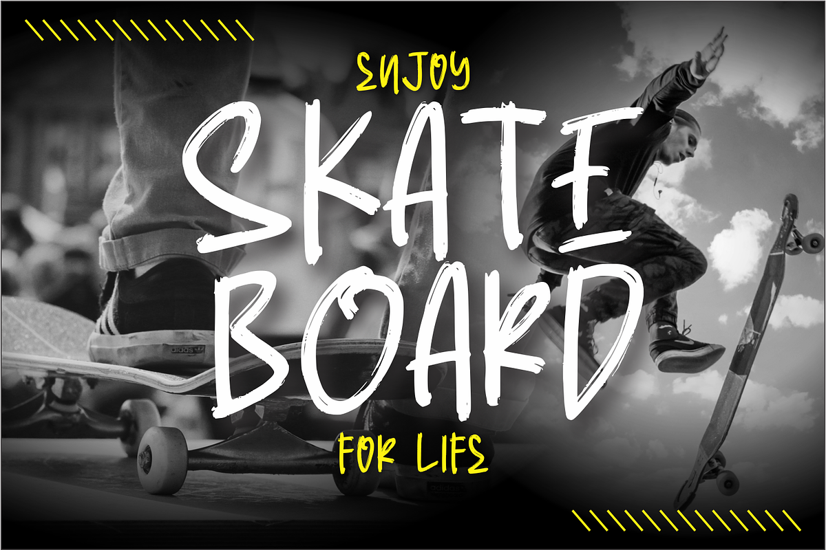 Jackstorm, a Handwritten Font by Fachranheit Studio (Photo 6 of 8)