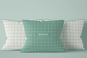 Pillows Mockup, an Advertising Mockup by skybluecreative
