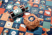 Space Chronicles Branding Collection, a Pattern Graphic by Polar Vectors (Thumbnail 20 of 22)