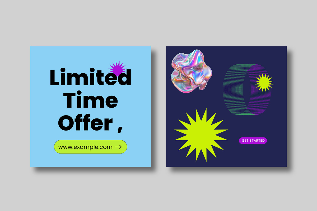 Trendy Social Media Post Template preview 2