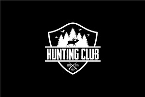 Hunting Vintage Badges And Logos