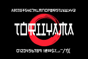 Toriiyama - Japanese Style Font, a Symbol Font by Artnivora.Std (Thumbnail 2 of 4)