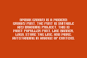 Ombak Groovy - Bubble & Liquid Font, a Sans Serif Font by QR Design Studio (Thumbnail 4 of 6)