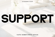 Support, a Script Font by InermediaSTUDIO (Thumbnail 1 of 7)
