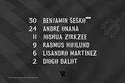 Ala Manchester United 2025 2026 Kit, a Serif Font by Iwanistic (Thumbnail 11 of 15)