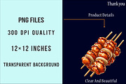Street Food Watercolor Set PNG, an Illustration by SinaCreation (Thumbnail 6 of 7)