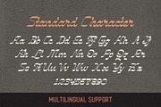 Vindale - Vintage Script Typeface, a Script Font by Letterhend Studio (Thumbnail 5 of 9)